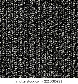Reiche Stoffdetails. Rustikale Teppichstruktur. Grafiken in Schwarz-Weiß. Vektornahtlos.