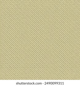 Rough fabric made of jute or hemp. Detail from a thick and durable beige canvas. Burlap background. Abstract vector seamless.