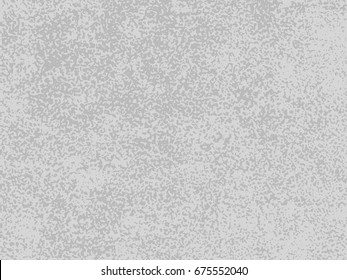 Rough grainy marble stone background texture. Gray scratchy sandstone wall or floor rock. Grey shaggy dotted sand vector pattern.