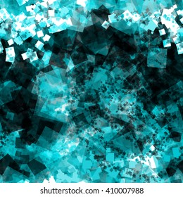 Rough granular blue-green background. Seamless template.