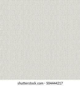 Rough grey fabric texture. Canvas. Abstract vector.