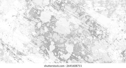 Rough grunge background. Black, grey dirty surface. Old wall imitation. Vector illustration. Brush strokes texture. 