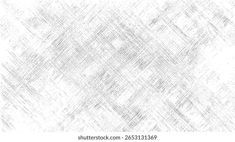 Rough grunge crosshatch texture background. Hand drawn sketchy scribble overlay with high detail for abstract art design surface.
