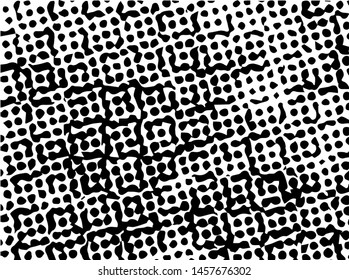 Rough grunge pattern design. Black dusty scratchy texture. Abstract grainy background.Splatter grungy overlay pattern design. Dry brush strokes. Vector illustration.  
