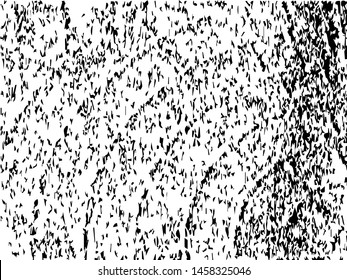 Rough grunge pattern design. Black dusty scratchy texture. Abstract grainy background.Splatter grungy overlay pattern design. Dry brush strokes. Vector illustration.  