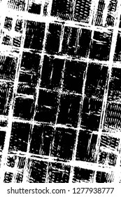 Rough grunge pattern design. Watercolor dry brush strokes texture. Faded dyed paper texture. Sketch cartoon pop art design