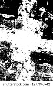 Rough grunge pattern design. Watercolor dry brush strokes texture. Faded dyed paper texture. Sketch cartoon pop art design