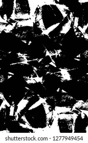 Rough grunge pattern design. Watercolor dry brush strokes texture. Faded dyed paper texture. Sketch cartoon pop art design
