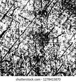Rough grunge pattern design. Watercolor dry brush strokes texture. Faded dyed paper texture. Sketch cartoon pop art design