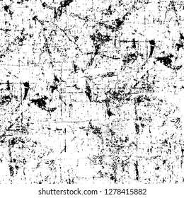 Rough grunge pattern design. Watercolor dry brush strokes texture. Faded dyed paper texture. Sketch cartoon pop art design