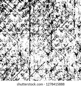 Rough grunge pattern design. Watercolor dry brush strokes texture. Faded dyed paper texture. Sketch cartoon pop art design