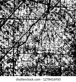 Rough grunge pattern design. Watercolor dry brush strokes texture. Faded dyed paper texture. Sketch cartoon pop art design