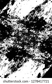 Rough grunge pattern design. Watercolor dry brush strokes texture. Faded dyed paper texture. Sketch cartoon pop art design