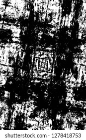 Rough grunge pattern design. Watercolor dry brush strokes texture. Faded dyed paper texture. Sketch cartoon pop art design
