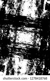 Rough grunge pattern design. Watercolor dry brush strokes texture. Faded dyed paper texture. Sketch cartoon pop art design