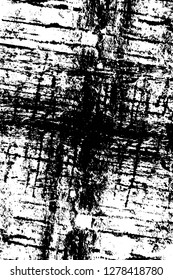 Rough grunge pattern design. Watercolor dry brush strokes texture. Faded dyed paper texture. Sketch cartoon pop art design