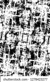 Rough grunge pattern design. Watercolor dry brush strokes texture. Faded dyed paper texture. Sketch cartoon pop art design