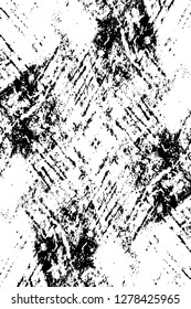 Rough grunge pattern design. Watercolor dry brush strokes texture. Faded dyed paper texture. Sketch cartoon pop art design