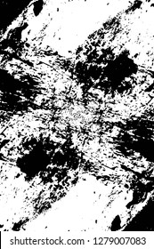 Rough grunge pattern design. Watercolor dry brush strokes texture. Faded dyed paper texture. Sketch cartoon pop art design