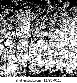 Rough grunge pattern design. Watercolor dry brush strokes texture. Faded dyed paper texture. Sketch cartoon pop art design