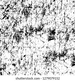 Rough grunge pattern design. Watercolor dry brush strokes texture. Faded dyed paper texture. Sketch cartoon pop art design