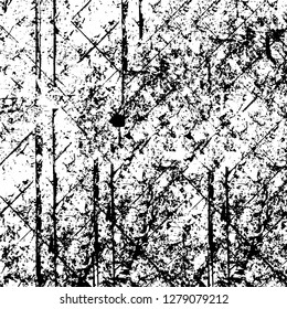 Rough grunge pattern design. Watercolor dry brush strokes texture. Faded dyed paper texture. Sketch cartoon pop art design
