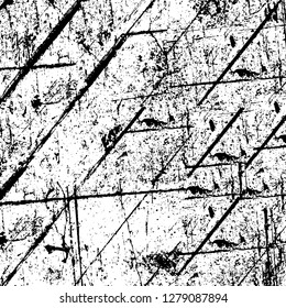 Rough grunge pattern design. Watercolor dry brush strokes texture. Faded dyed paper texture. Sketch cartoon pop art design