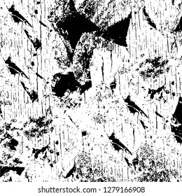 Rough grunge pattern design. Watercolor dry brush strokes texture. Faded dyed paper texture. Sketch cartoon pop art design