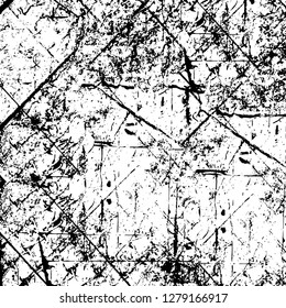 Rough grunge pattern design. Watercolor dry brush strokes texture. Faded dyed paper texture. Sketch cartoon pop art design