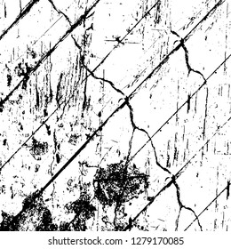 Rough grunge pattern design. Watercolor dry brush strokes texture. Faded dyed paper texture. Sketch cartoon pop art design