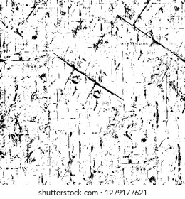 Rough grunge pattern design. Watercolor dry brush strokes texture. Faded dyed paper texture. Sketch cartoon pop art design