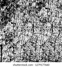 Rough grunge pattern design. Watercolor dry brush strokes texture. Faded dyed paper texture. Sketch cartoon pop art design