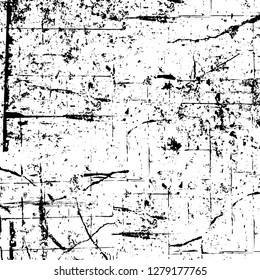 Rough grunge pattern design. Watercolor dry brush strokes texture. Faded dyed paper texture. Sketch cartoon pop art design