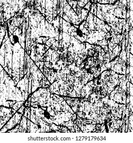 Rough grunge pattern design. Watercolor dry brush strokes texture. Faded dyed paper texture. Sketch cartoon pop art design
