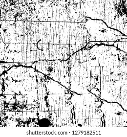 Rough grunge pattern design. Watercolor dry brush strokes texture. Faded dyed paper texture. Sketch cartoon pop art design