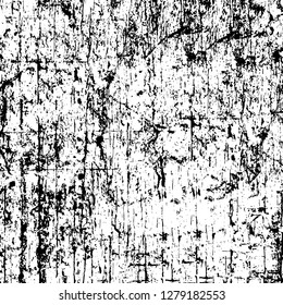 Rough grunge pattern design. Watercolor dry brush strokes texture. Faded dyed paper texture. Sketch cartoon pop art design