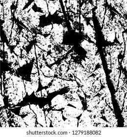 Rough grunge pattern design. Watercolor dry brush strokes texture. Faded dyed paper texture. Sketch cartoon pop art design