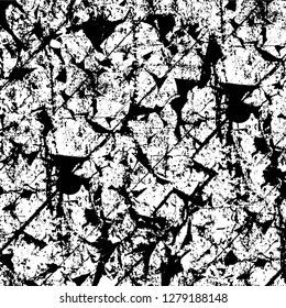 Rough grunge pattern design. Watercolor dry brush strokes texture. Faded dyed paper texture. Sketch cartoon pop art design
