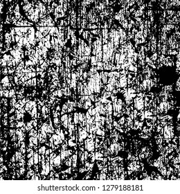 Rough grunge pattern design. Watercolor dry brush strokes texture. Faded dyed paper texture. Sketch cartoon pop art design