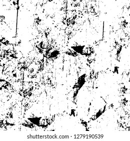 Rough grunge pattern design. Watercolor dry brush strokes texture. Faded dyed paper texture. Sketch cartoon pop art design