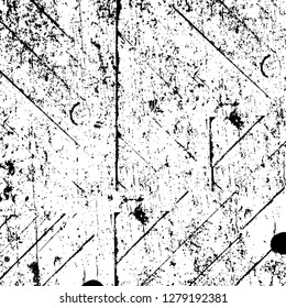 Rough grunge pattern design. Watercolor dry brush strokes texture. Faded dyed paper texture. Sketch cartoon pop art design