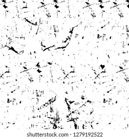 Rough grunge pattern design. Watercolor dry brush strokes texture. Faded dyed paper texture. Sketch cartoon pop art design