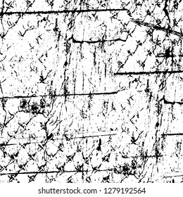 Rough grunge pattern design. Watercolor dry brush strokes texture. Faded dyed paper texture. Sketch cartoon pop art design