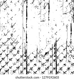 Rough grunge pattern design. Watercolor dry brush strokes texture. Faded dyed paper texture. Sketch cartoon pop art design