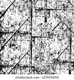 Rough grunge pattern design. Watercolor dry brush strokes texture. Faded dyed paper texture. Sketch cartoon pop art design