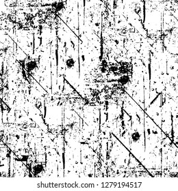Rough grunge pattern design. Watercolor dry brush strokes texture. Faded dyed paper texture. Sketch cartoon pop art design