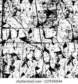 Rough grunge pattern design. Watercolor dry brush strokes texture. Faded dyed paper texture. Sketch cartoon pop art design