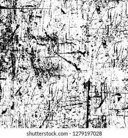 Rough grunge pattern design. Watercolor dry brush strokes texture. Faded dyed paper texture. Sketch cartoon pop art design
