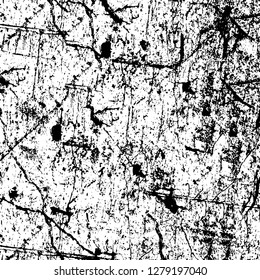Rough grunge pattern design. Watercolor dry brush strokes texture. Faded dyed paper texture. Sketch cartoon pop art design