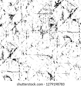 Rough grunge pattern design. Watercolor dry brush strokes texture. Faded dyed paper texture. Sketch cartoon pop art design